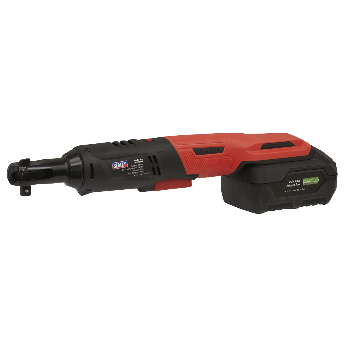 SV20 Series 3/8"Sq Drive Ratchet Wrench 60Nm 20V - Body Only CP20VRW