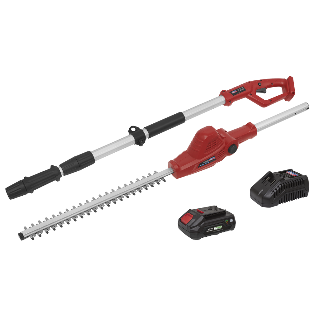SV20 Series Cordless Telescopic Hedge Trimmer Kit 20V 2Ah CP20VTP01