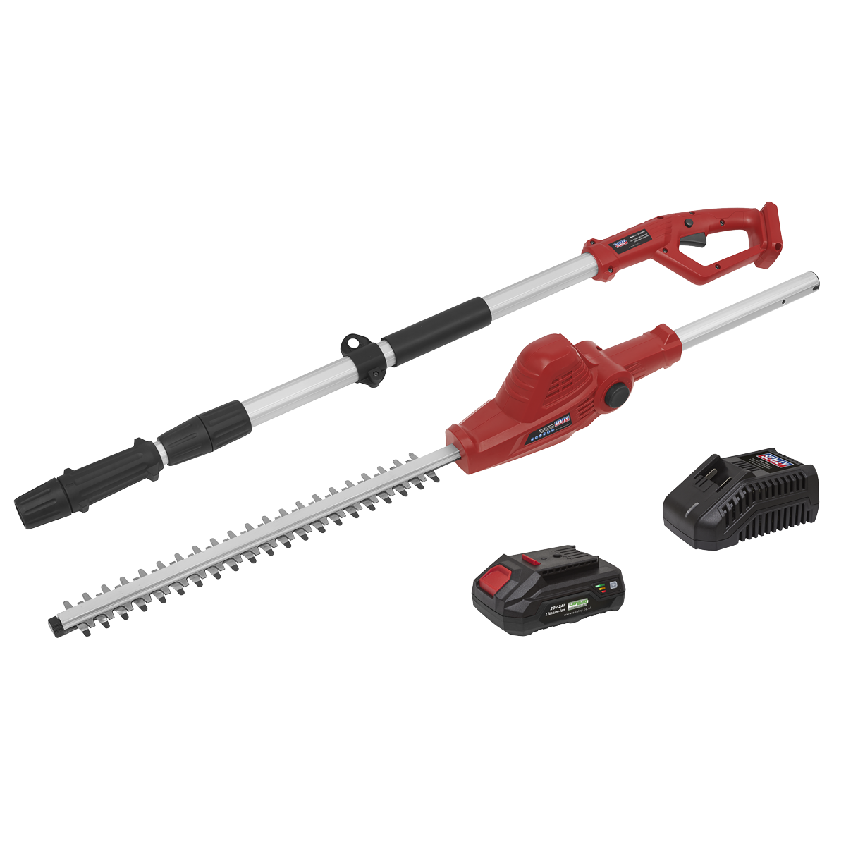 SV20 Series Cordless Telescopic Hedge Trimmer Kit 20V 2Ah CP20VTP01
