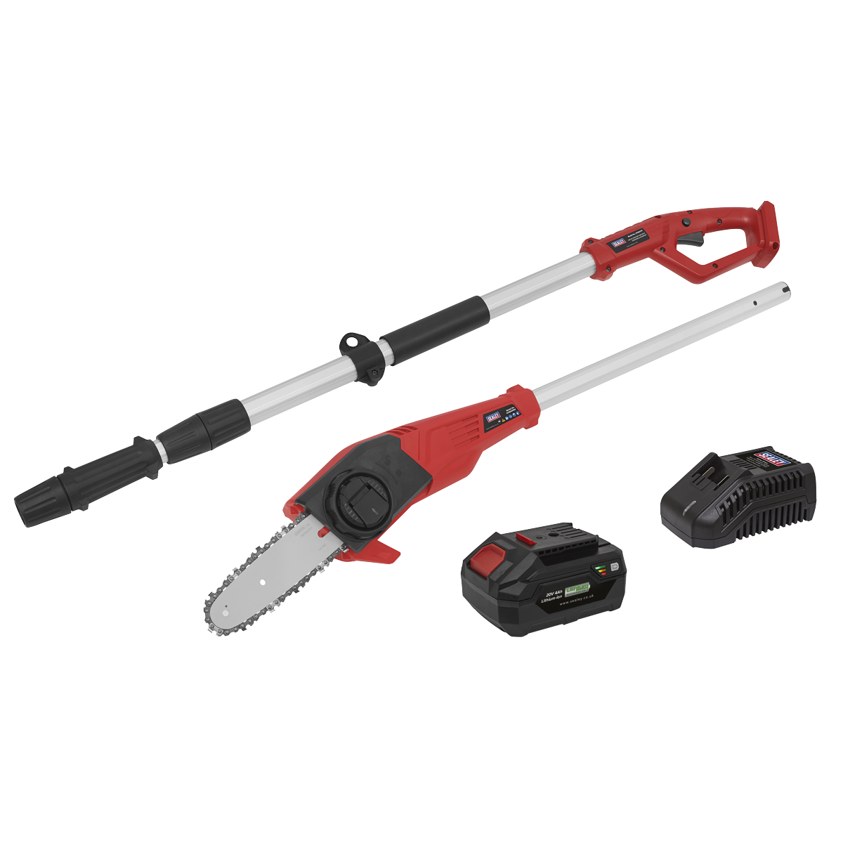 SV20 Series 20cm Cordless Telescopic Chainsaw Kit 20V 4Ah CP20VTP02