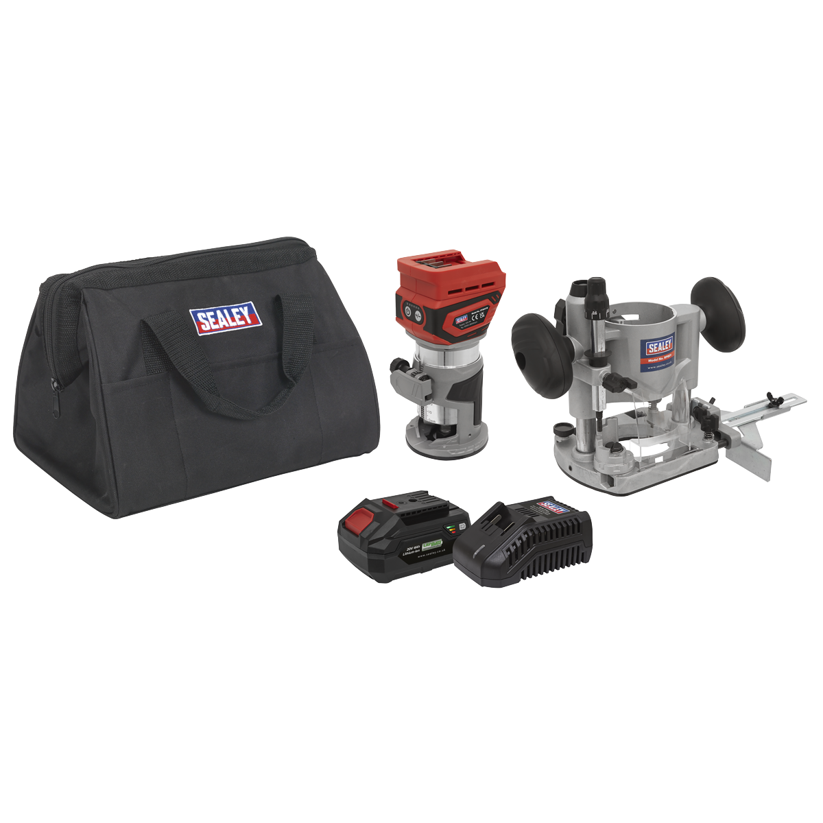 SV20 Series Cordless Trimming Router Kit 20V 4Ah CP20VTRKIT1