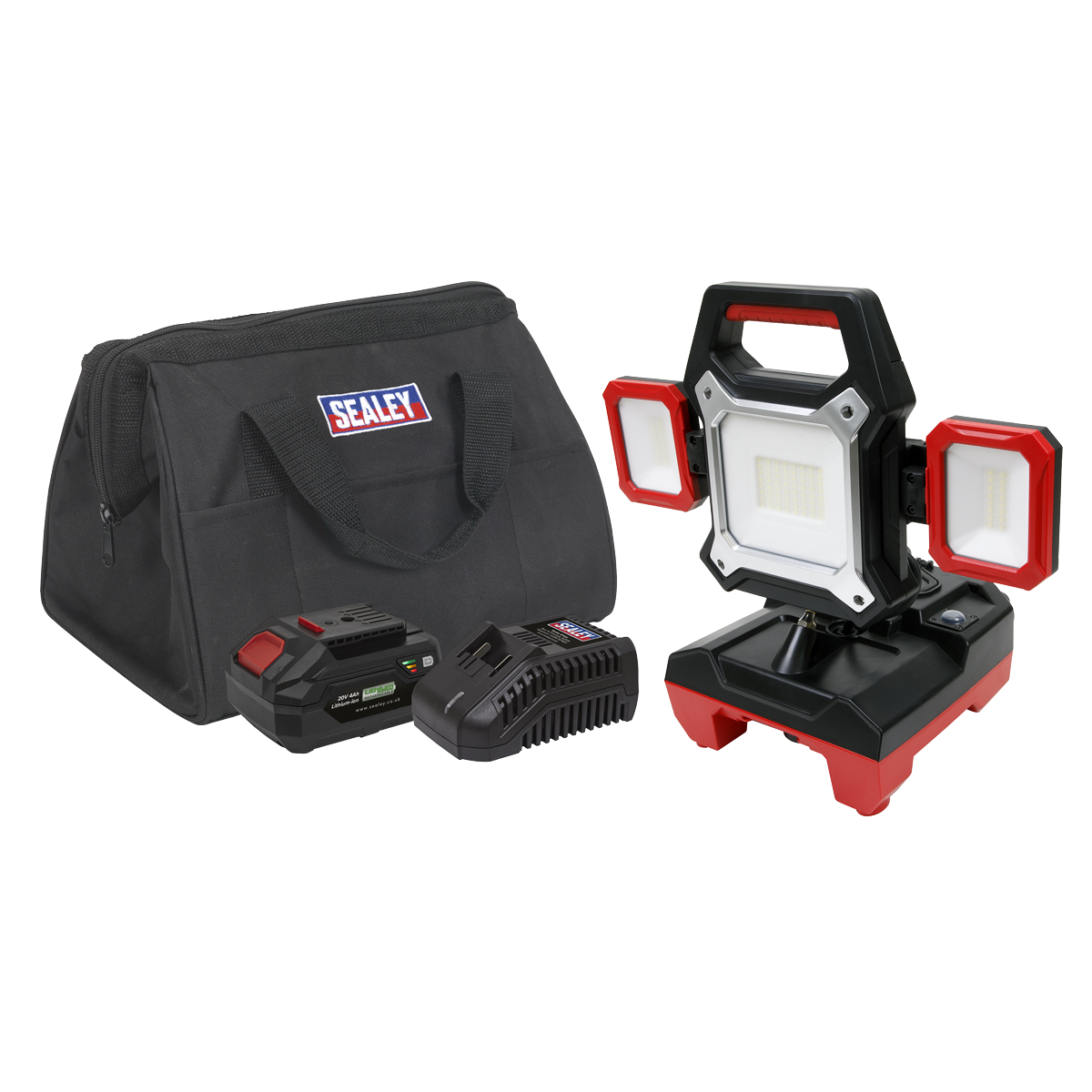 SV20 Series 2-in-1 Cordless/Corded 45W SMD LED Worklight Kit 20V 4Ah CP20VWLKIT1