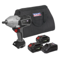 SV20 Series Brushless Cordless Impact Wrench Kit 20V 4Ah - 2 Batteries CP20VXIWKIT1