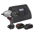 SV20 Series 1/2"Sq Drive Cordless Impact Wrench Kit 20V 4Ah & Euro Plug CP20VXIWKITEU