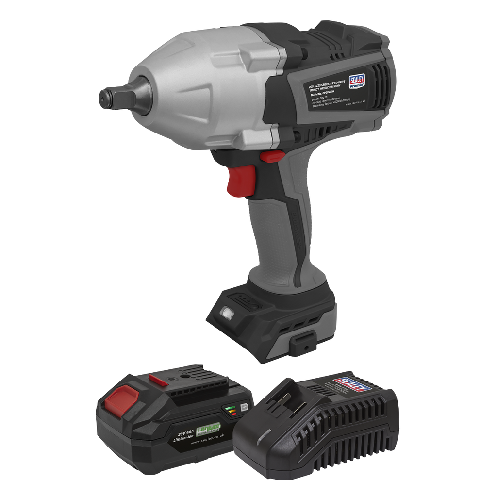 SV20 Series Cordless Impact Wrench Kit 20V 4Ah CP20VXIWKIT