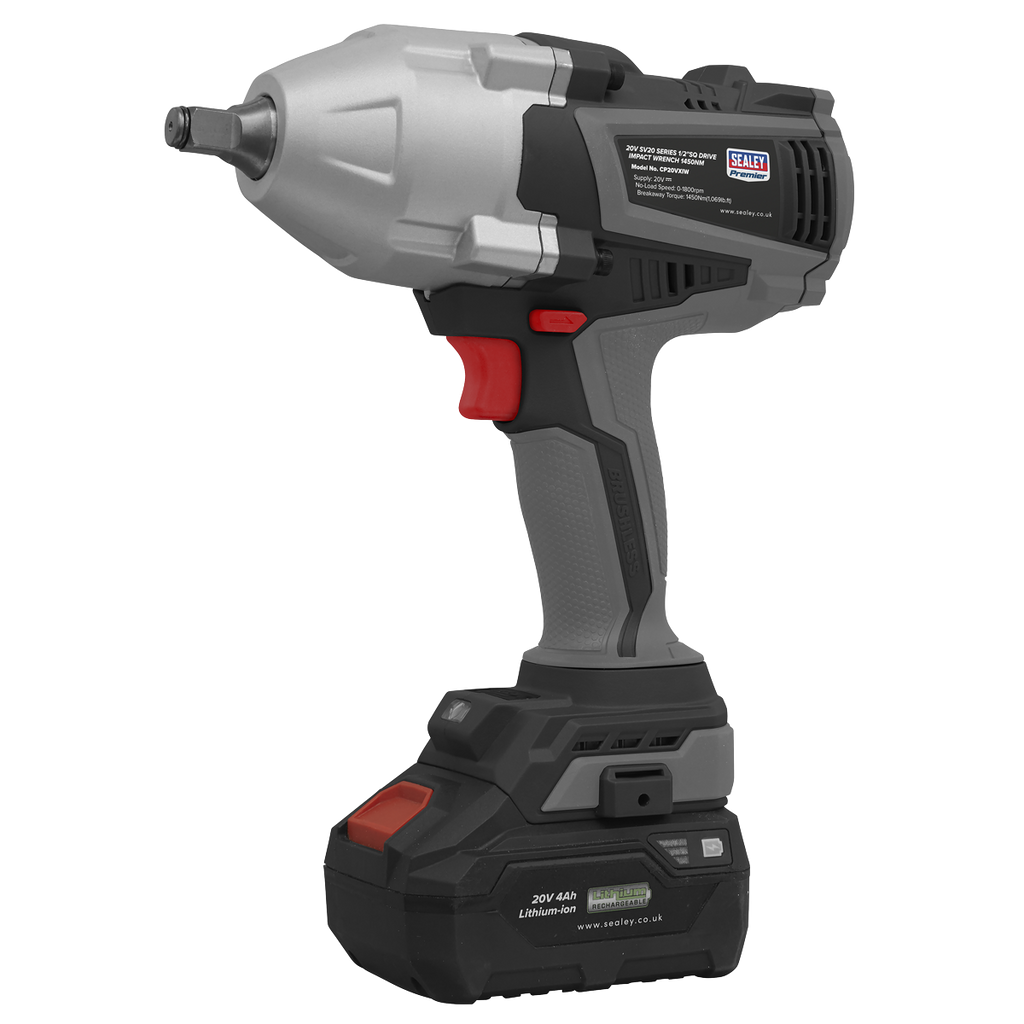 SV20 Series 1/2"Sq Drive Brushless Cordless Impact Wrench 20V - Body Only CP20VXIW