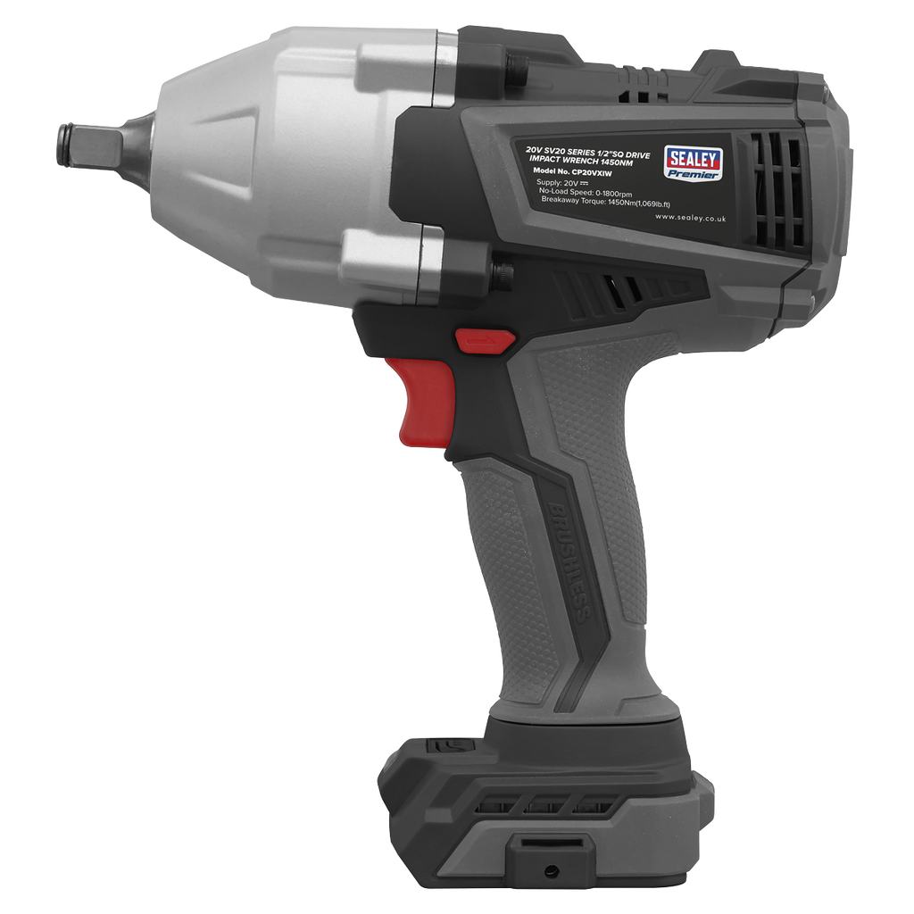 SV20 Series 1/2"Sq Drive Brushless Cordless Impact Wrench 20V - Body Only CP20VXIW