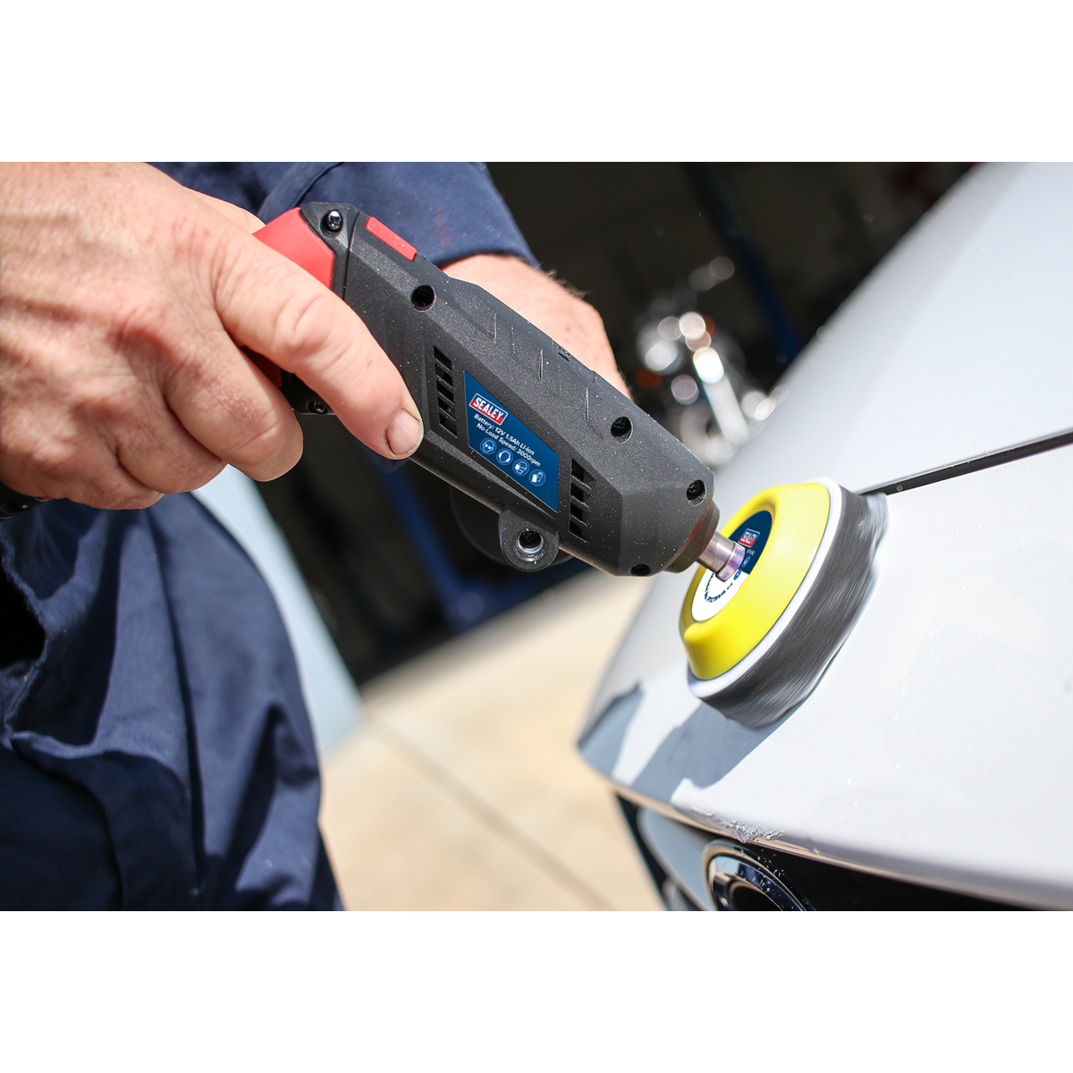 Cordless Mini Sander/Polisher Kit 75mm 12V CP2812V