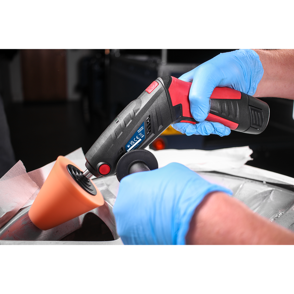 Cordless Mini Sander/Polisher Kit 75mm 12V CP2812V