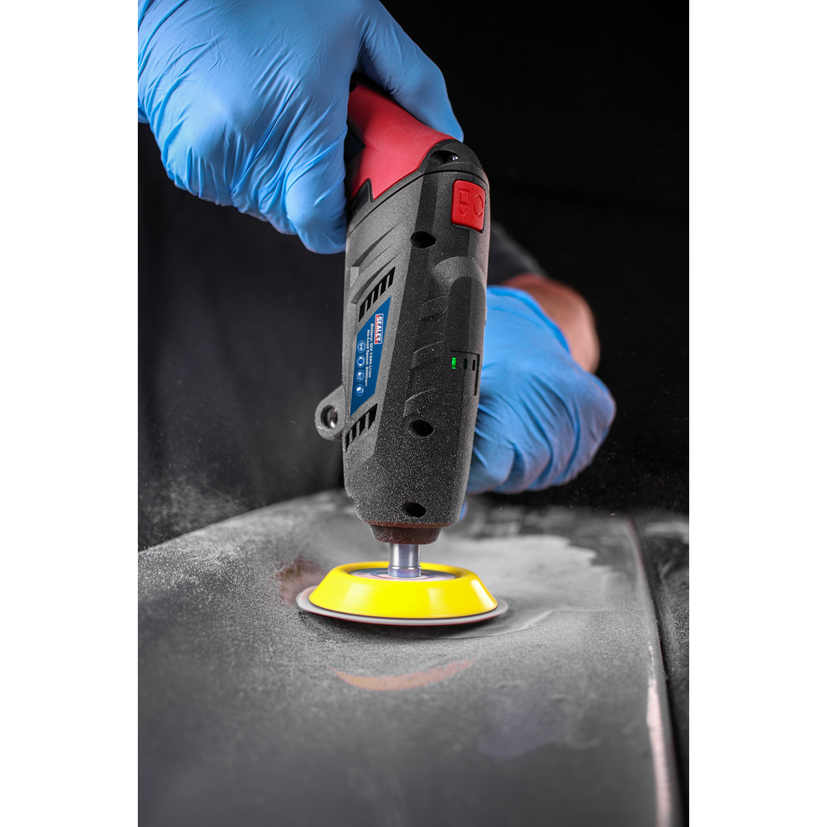 Cordless Mini Sander/Polisher Kit 75mm 12V CP2812V