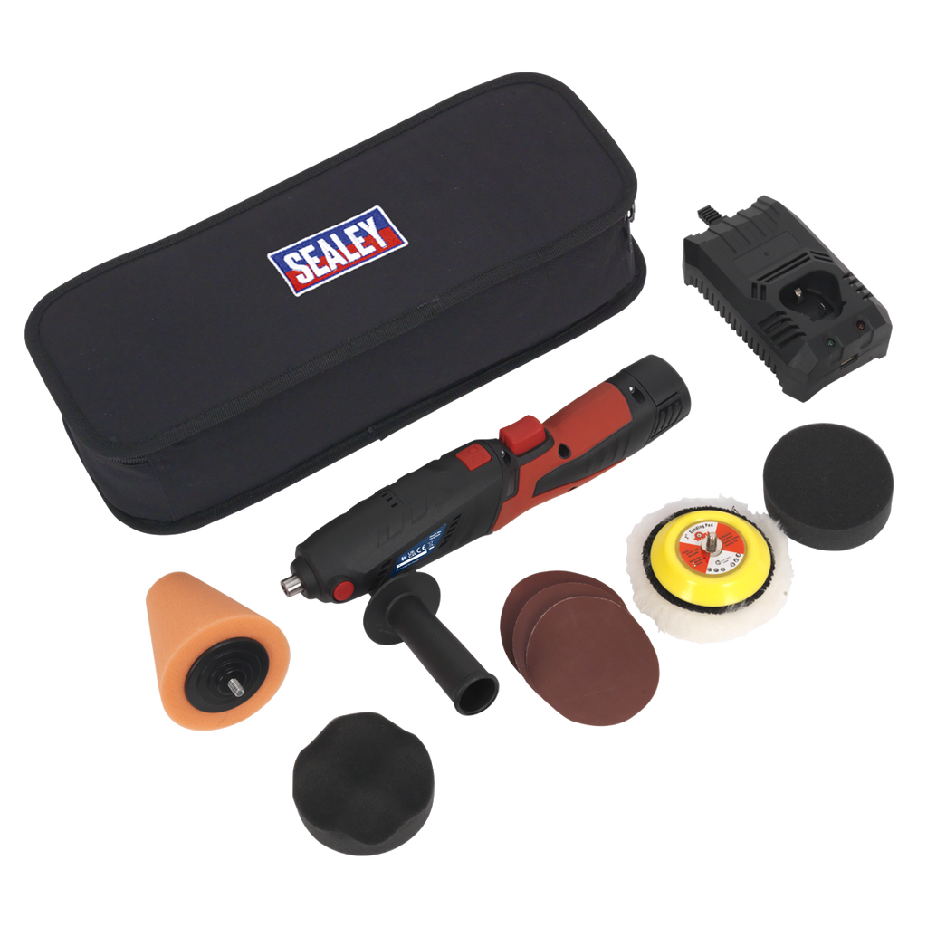 Cordless Mini Sander/Polisher Kit 75mm 12V CP2812V