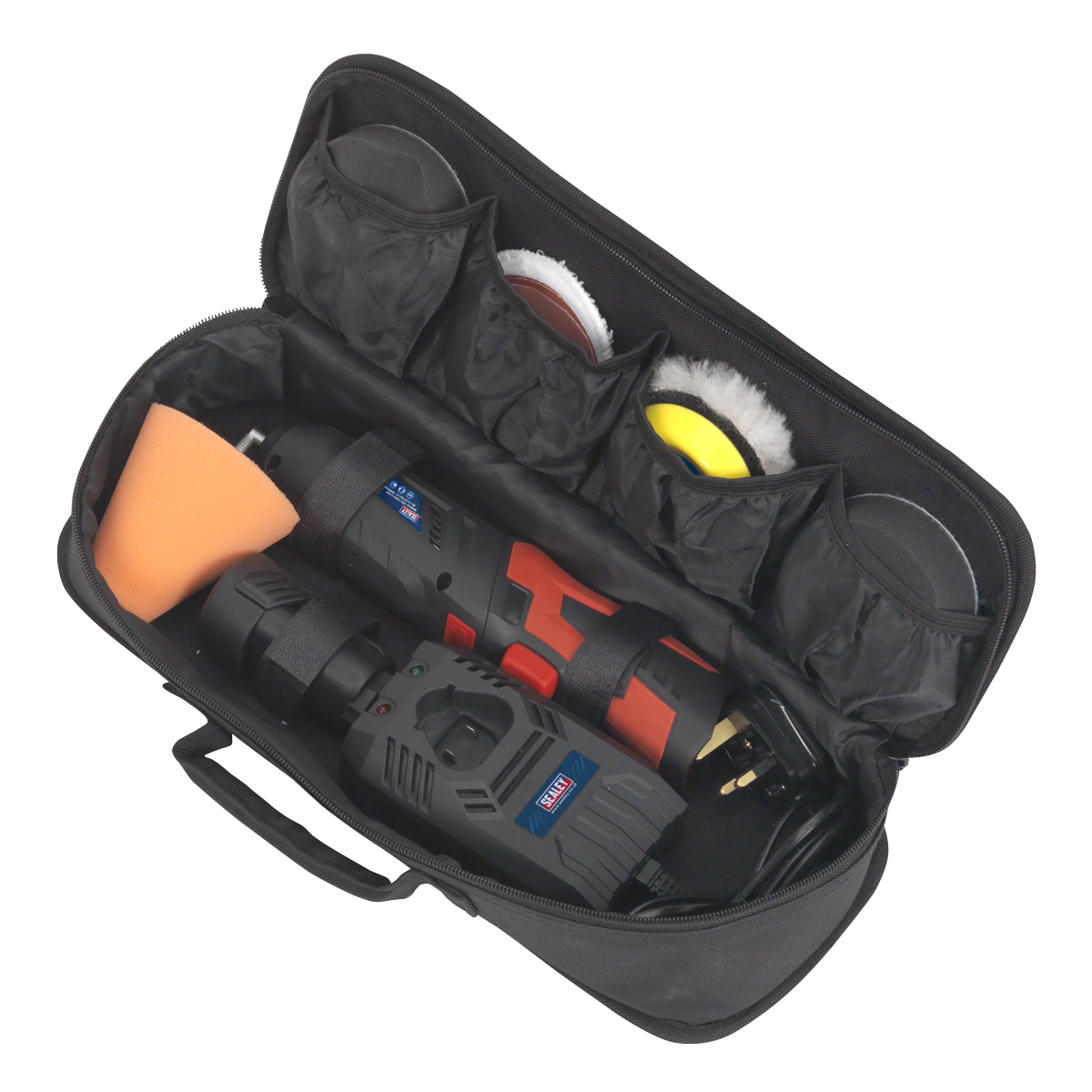 Cordless Mini Sander/Polisher Kit 75mm 12V CP2812V