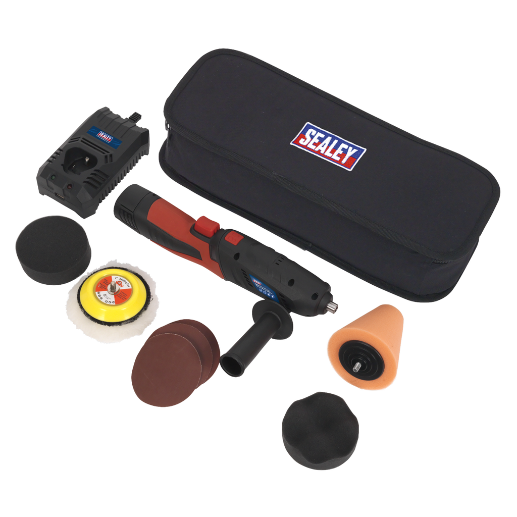 Cordless Mini Sander/Polisher Kit 75mm 12V CP2812V
