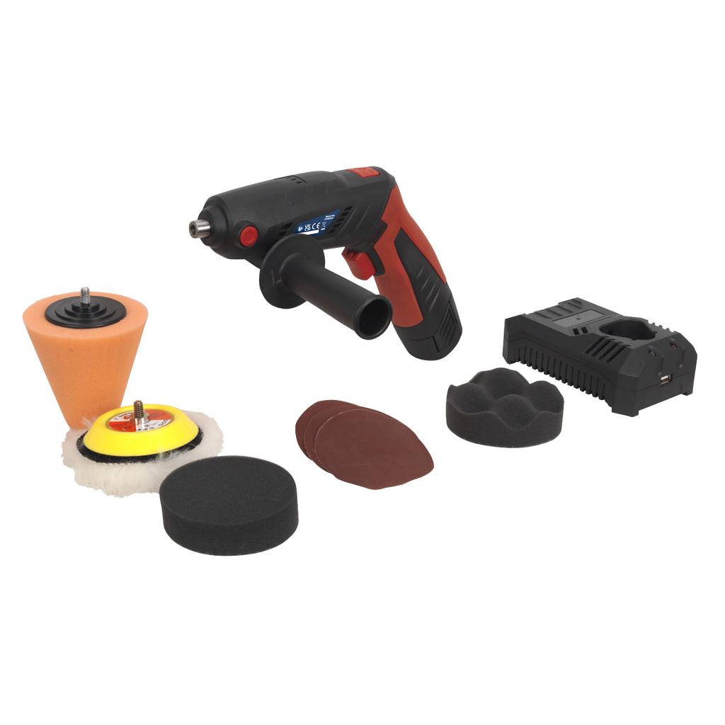 Cordless Mini Sander/Polisher Kit 75mm 12V CP2812V