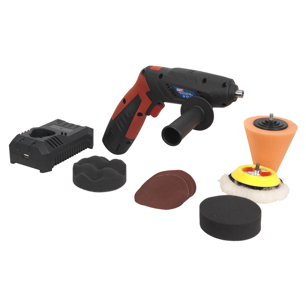 Cordless Mini Sander/Polisher Kit 75mm 12V CP2812V