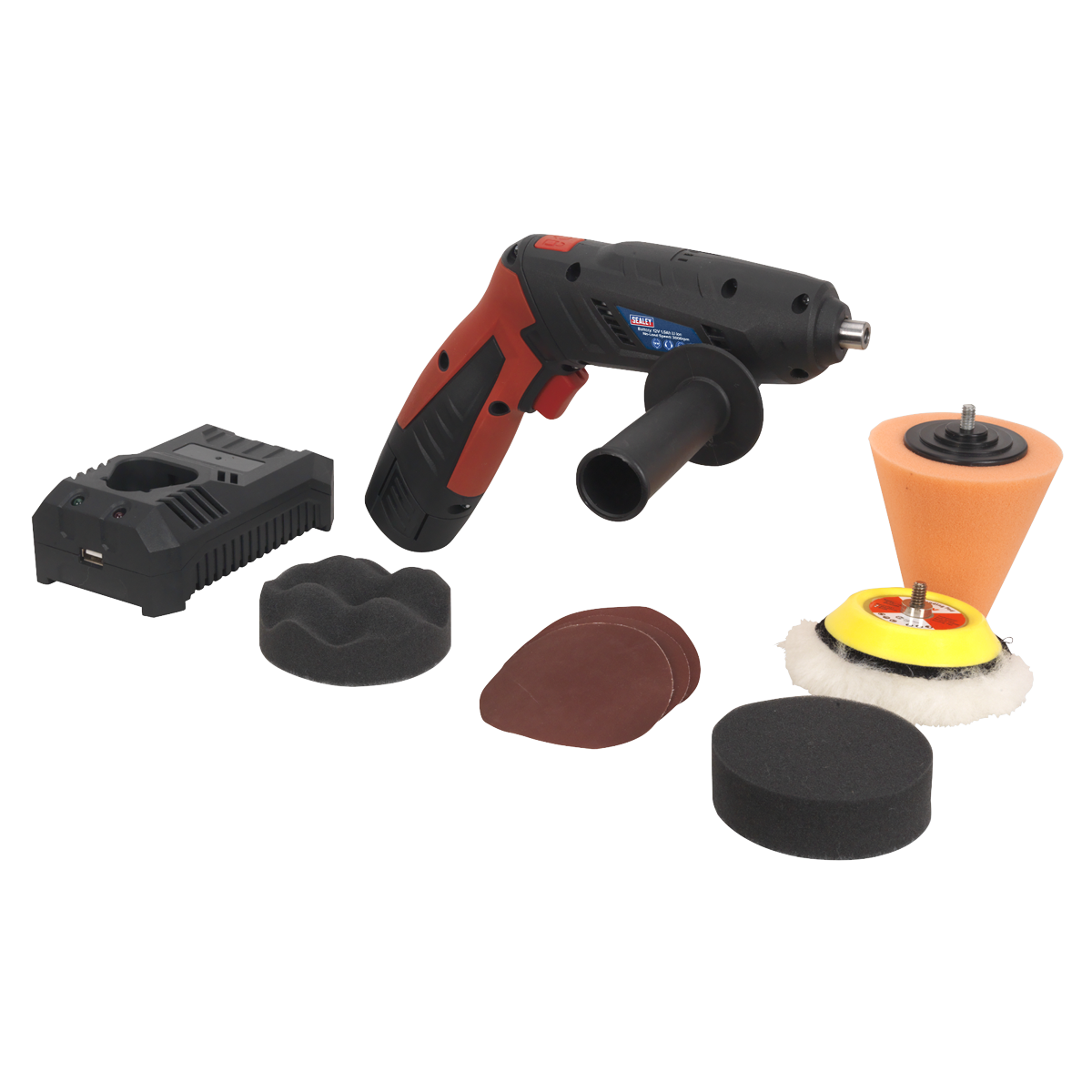 Cordless Mini Sander/Polisher Kit 75mm 12V CP2812V