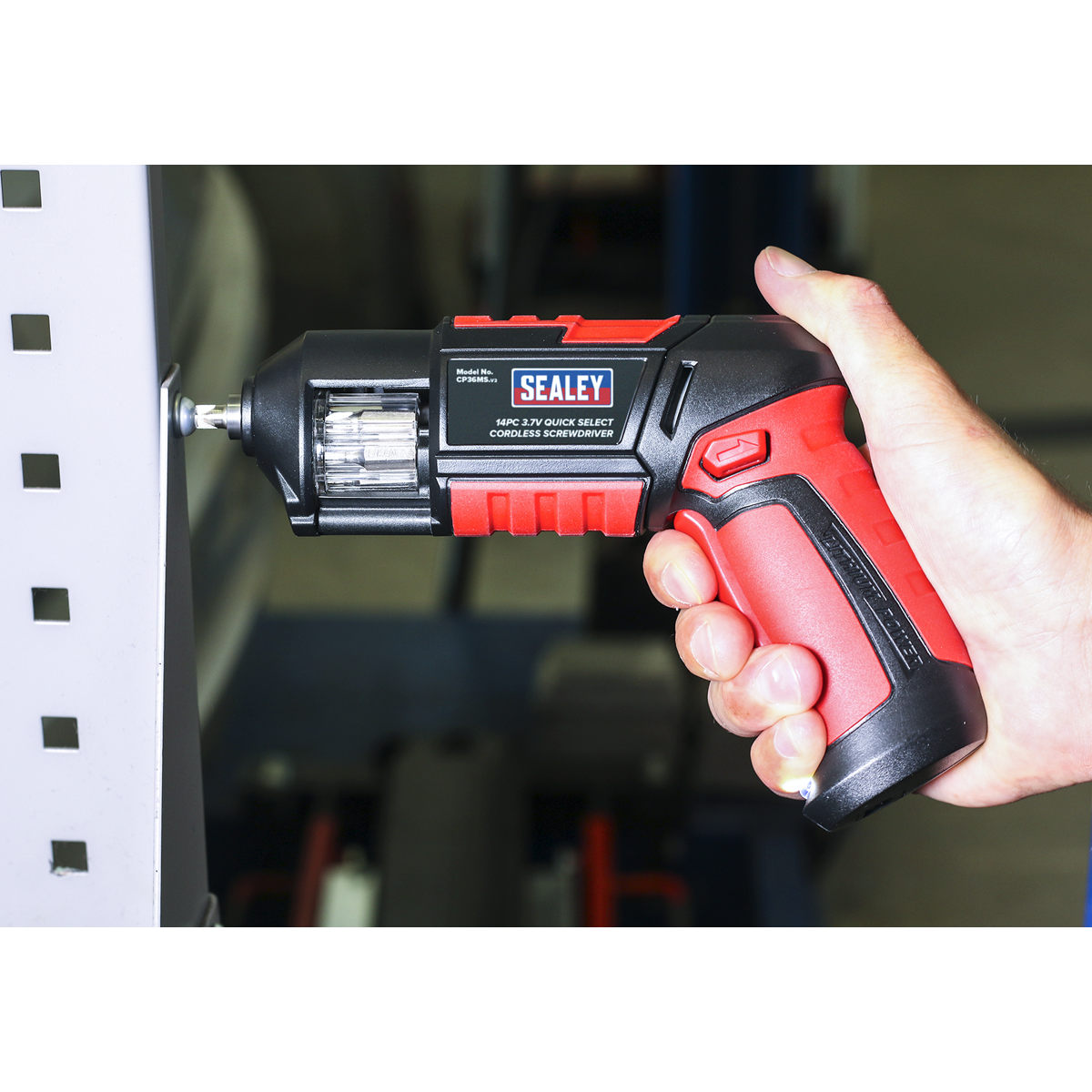Cordless Quick Select Screwdriver 3.7V 14pc CP36MS
