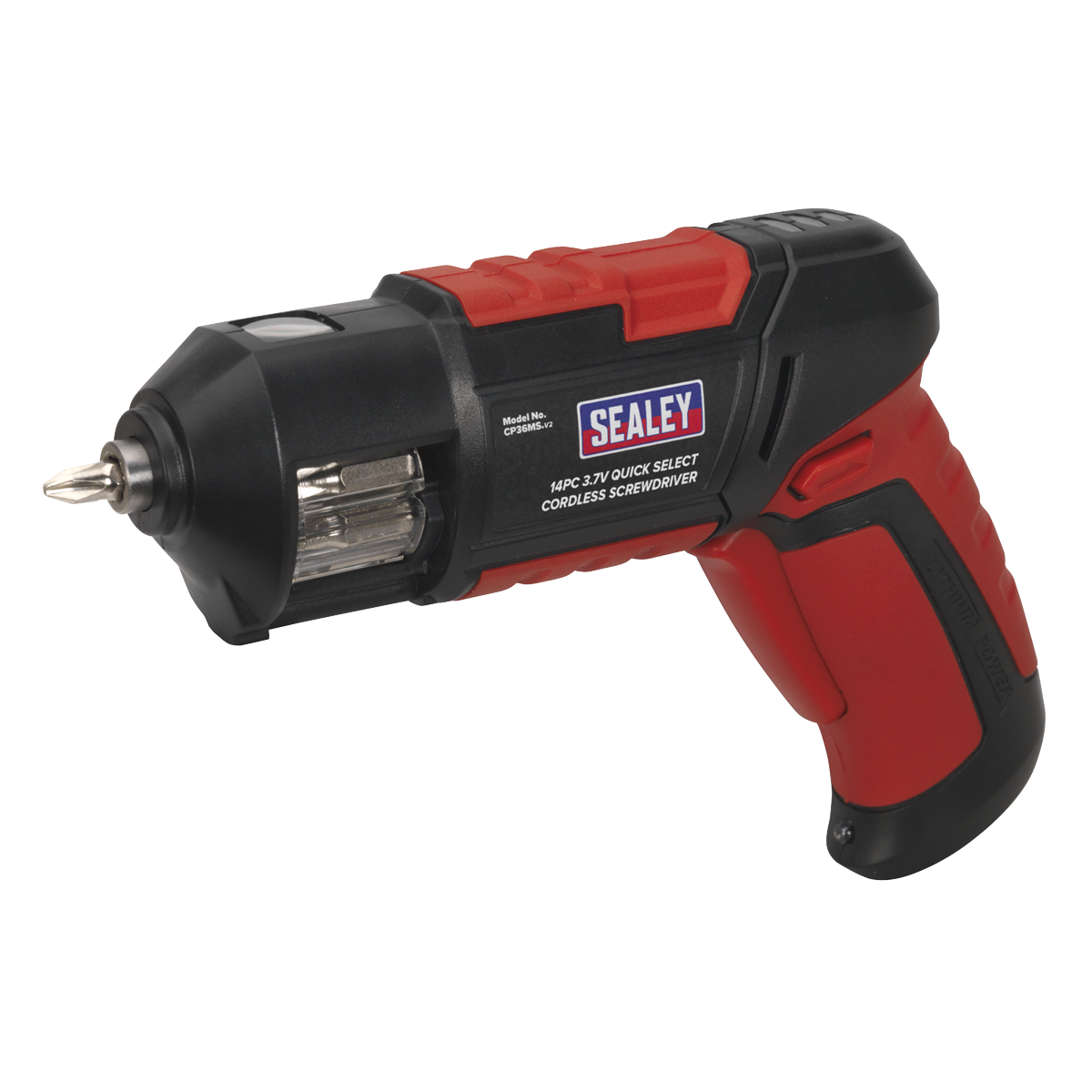 Cordless Quick Select Screwdriver 3.7V 14pc CP36MS