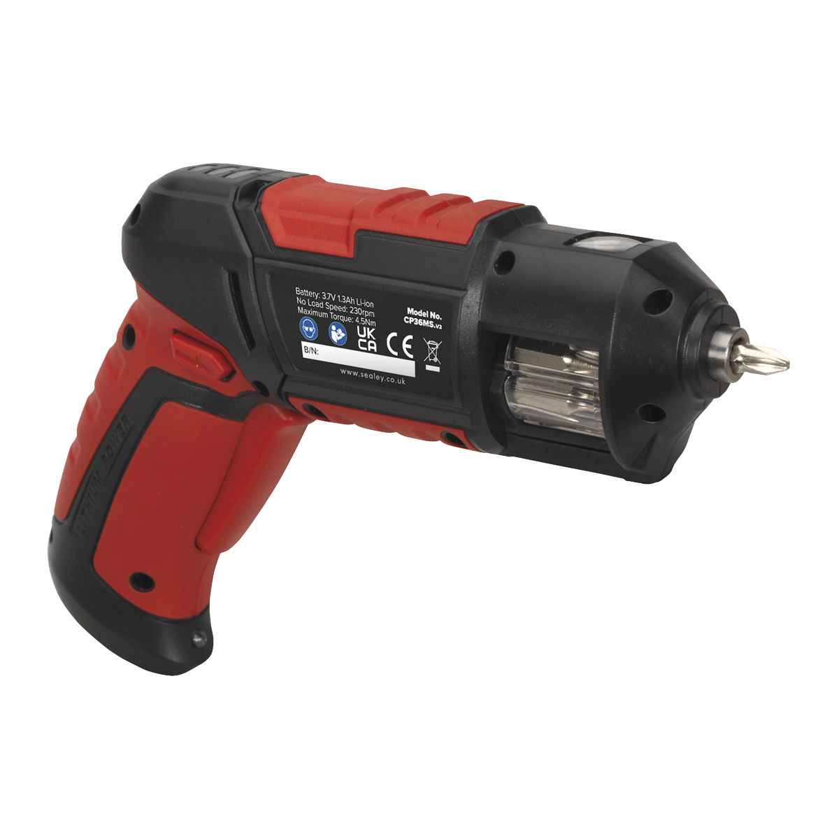 Cordless Quick Select Screwdriver 3.7V 14pc CP36MS