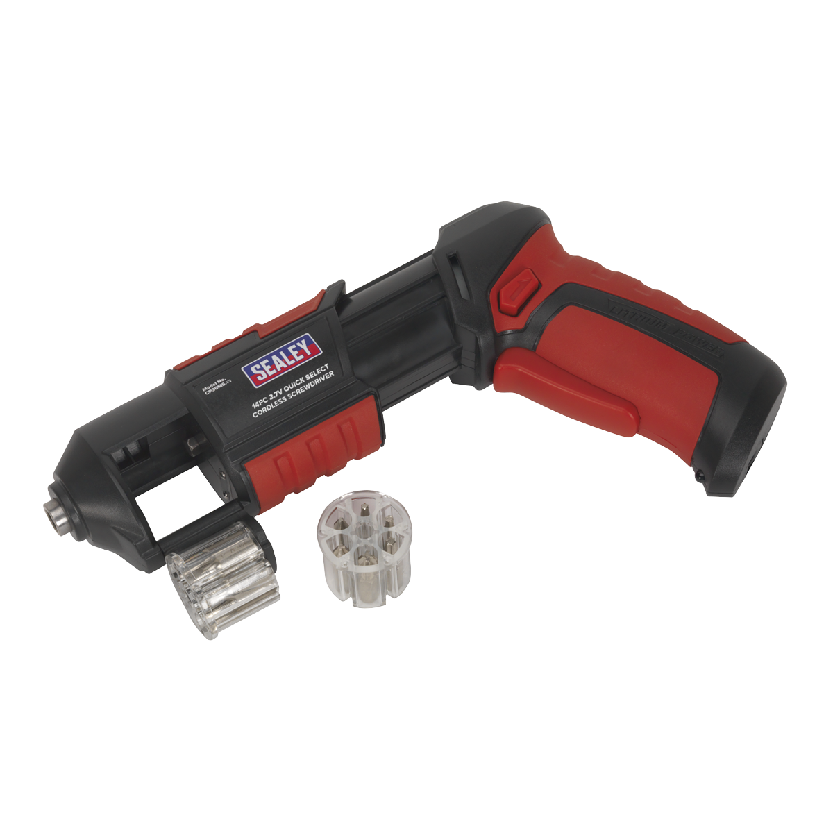 Cordless Quick Select Screwdriver 3.7V 14pc CP36MS