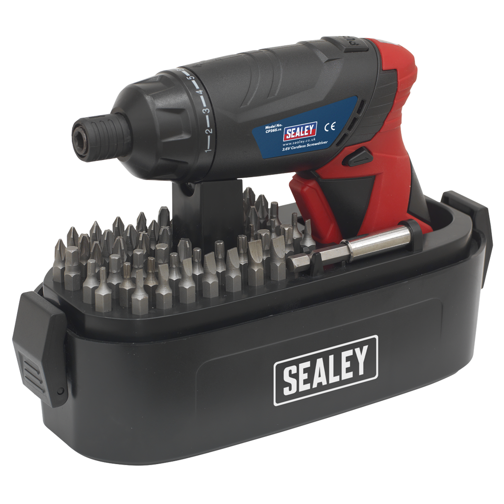 Cordless Screwdriver Set 3.6V 53pc CP36S