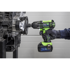 Trolley Jack & Cordless Impact Wrench Combo - Green 2001LEHVCOMBO