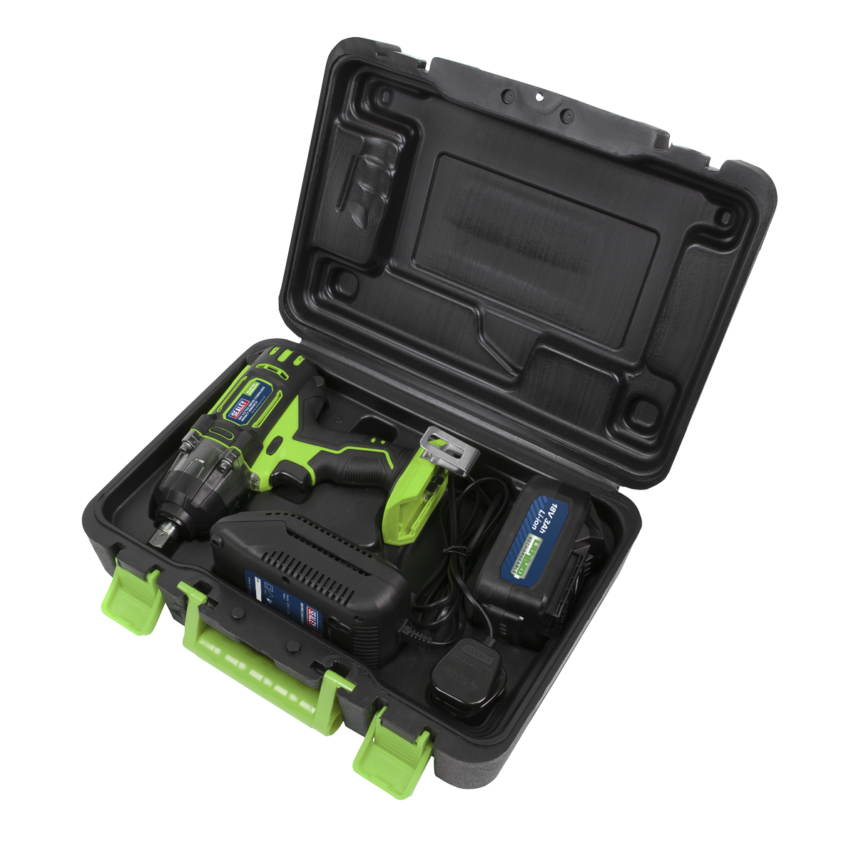 1/2"Sq Drive Hi-Vis Cordless Impact Wrench 18V 3Ah CP400LIHV