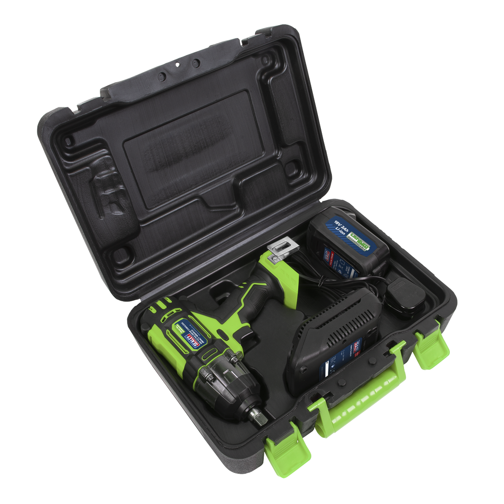 1/2"Sq Drive Hi-Vis Cordless Impact Wrench 18V 3Ah CP400LIHV