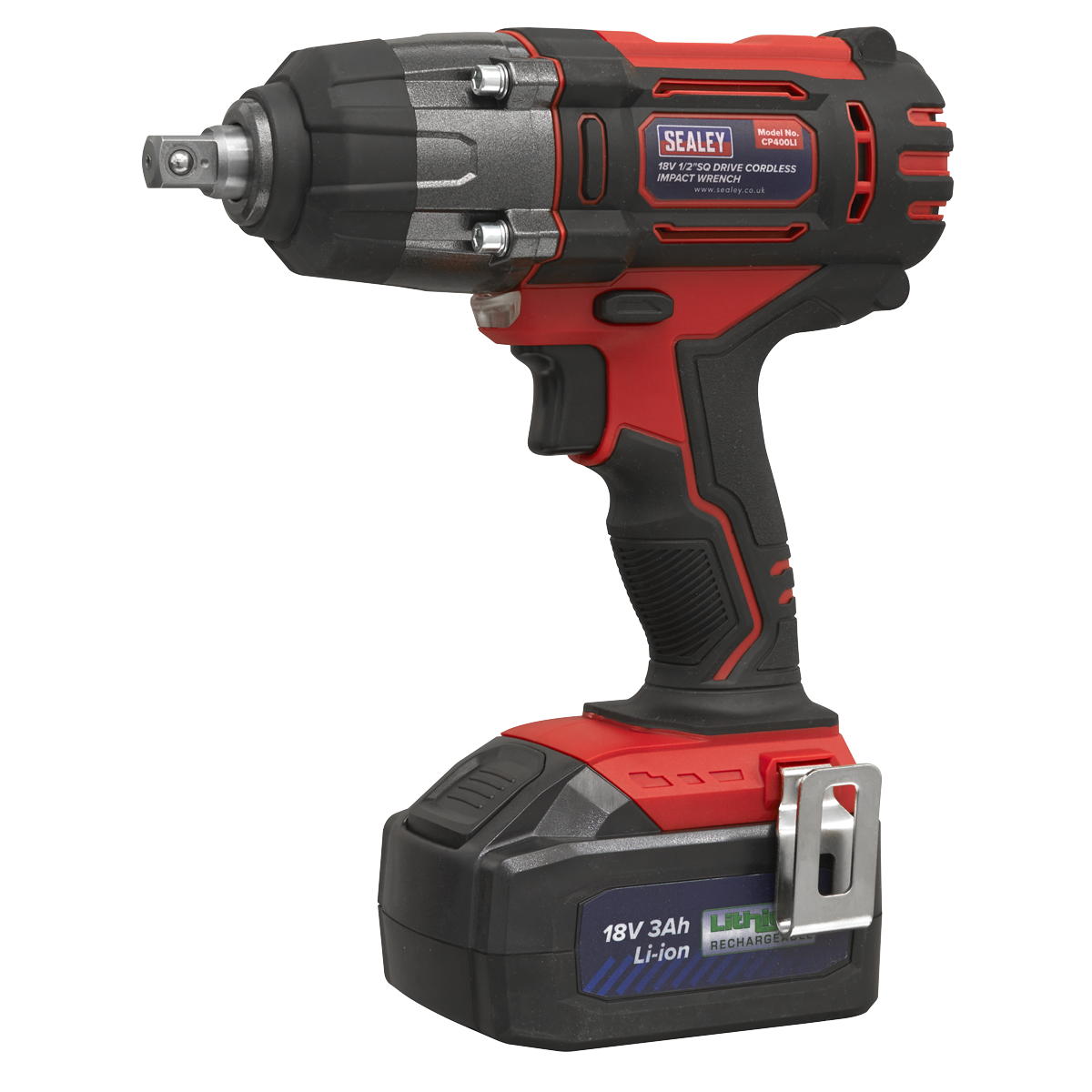 1/2"Sq Drive Cordless Impact Wrench 18V 3Ah CP400LI