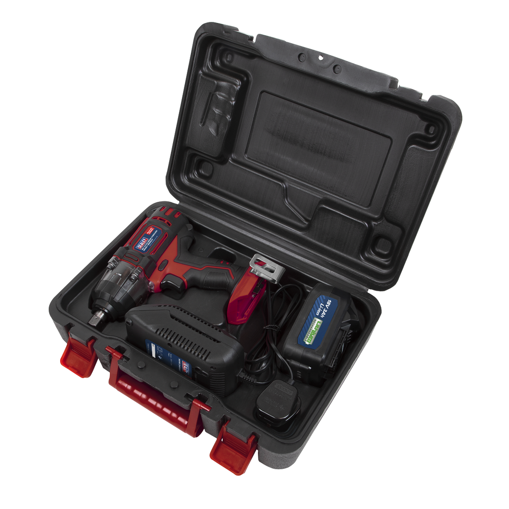 1/2"Sq Drive Cordless Impact Wrench 18V 3Ah CP400LI