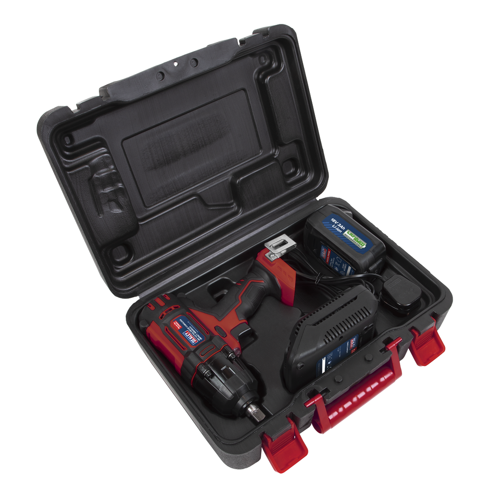 1/2"Sq Drive Cordless Impact Wrench 18V 3Ah CP400LI