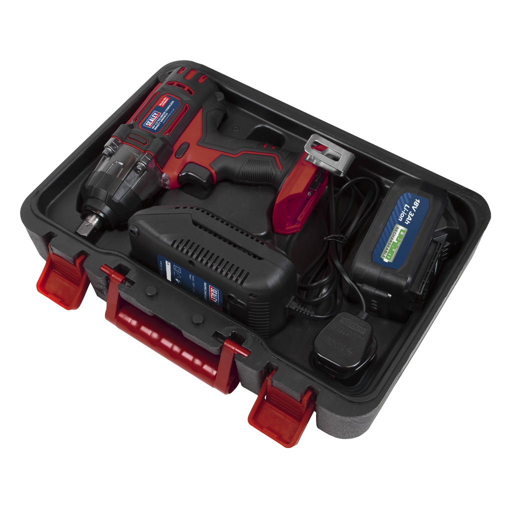 1/2"Sq Drive Cordless Impact Wrench 18V 3Ah CP400LI