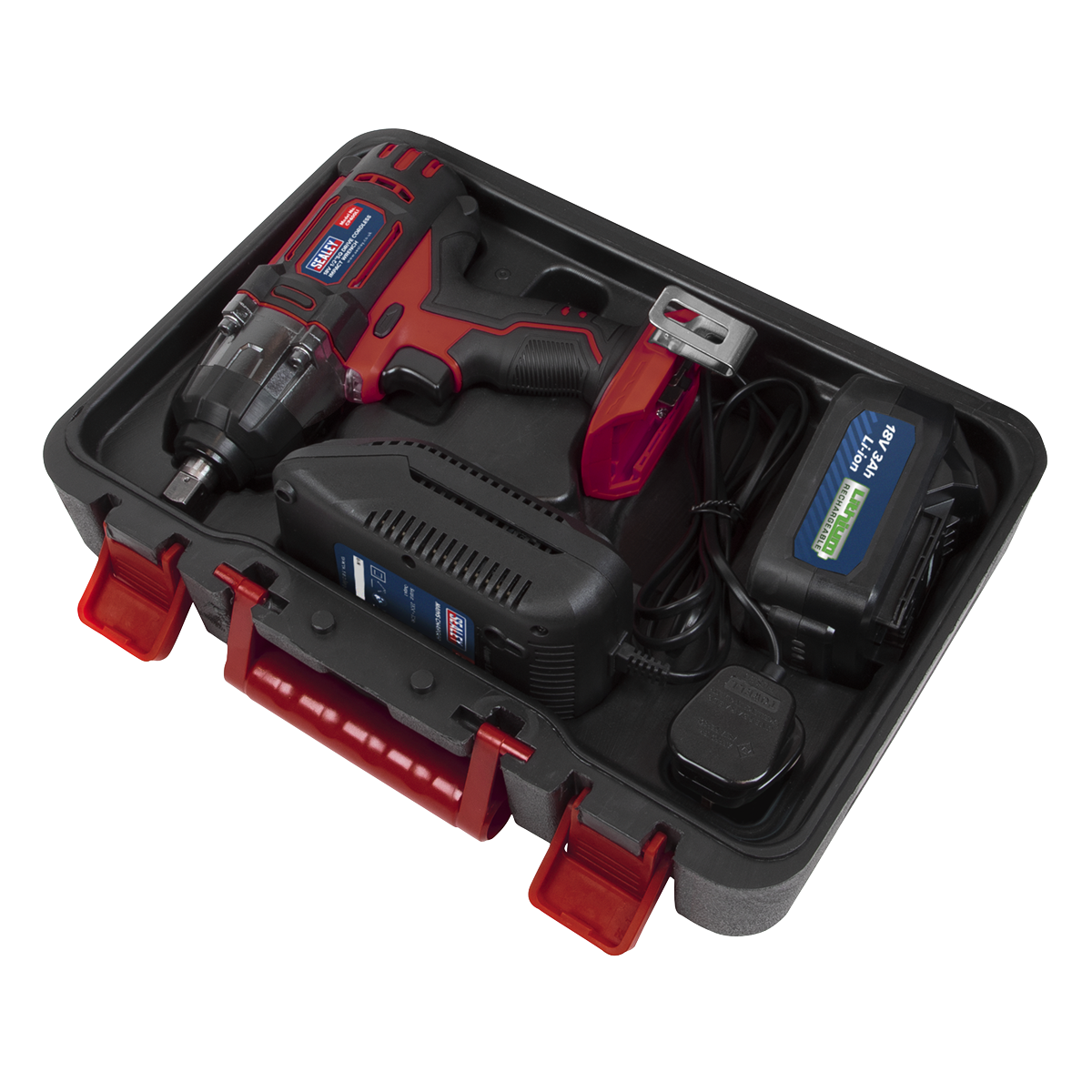 1/2"Sq Drive Cordless Impact Wrench 18V 3Ah CP400LI