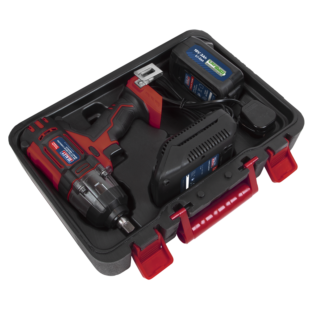 1/2"Sq Drive Cordless Impact Wrench 18V 3Ah CP400LI