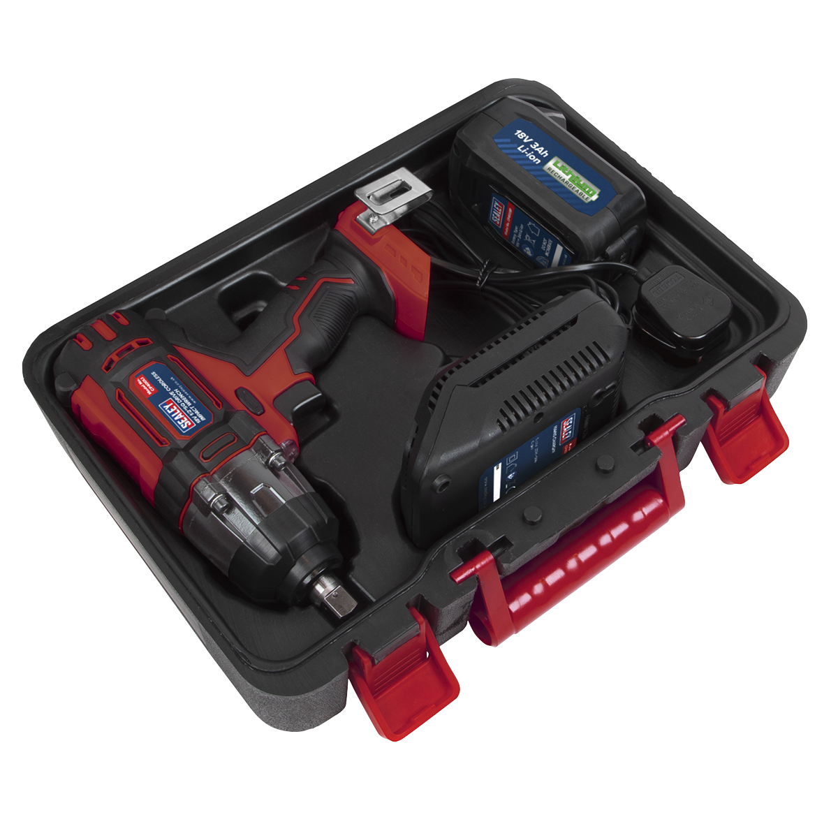 1/2"Sq Drive Cordless Impact Wrench 18V 3Ah CP400LI