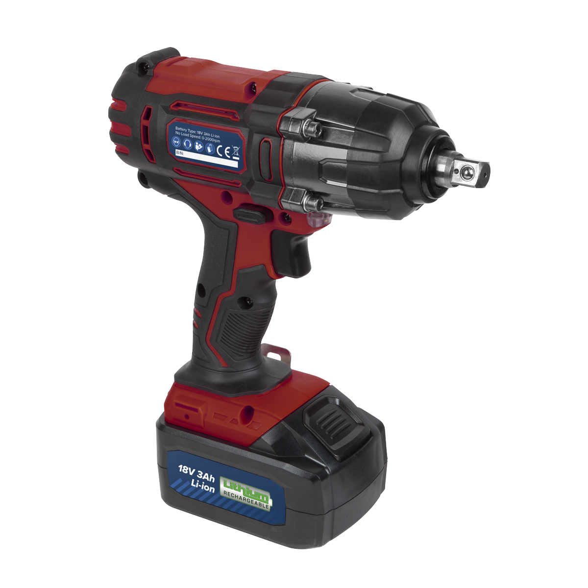 1/2"Sq Drive Cordless Impact Wrench 18V 3Ah CP400LI