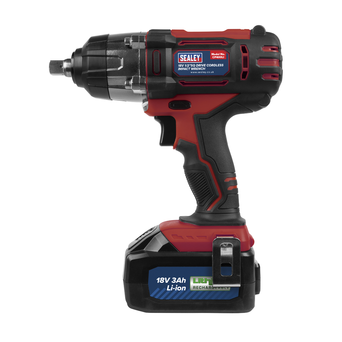 1/2"Sq Drive Cordless Impact Wrench 18V 3Ah CP400LI