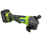 115mm Cordless Angle Grinder 18V 3Ah - Green CP401LIHV