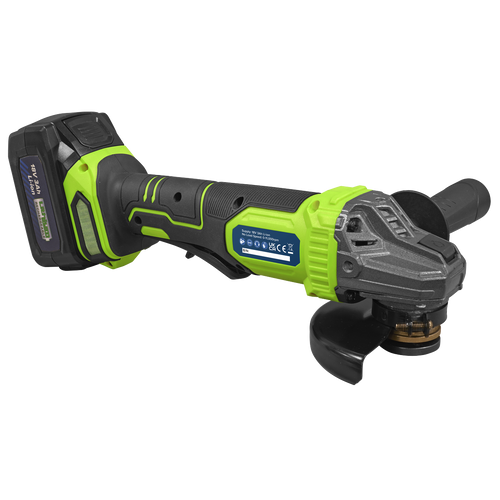 115mm Cordless Angle Grinder 18V 3Ah - Green CP401LIHV
