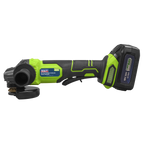 115mm Cordless Angle Grinder 18V 3Ah - Green CP401LIHV