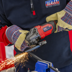 115mm Cordless Angle Grinder 18V 3Ah - Red CP401LI