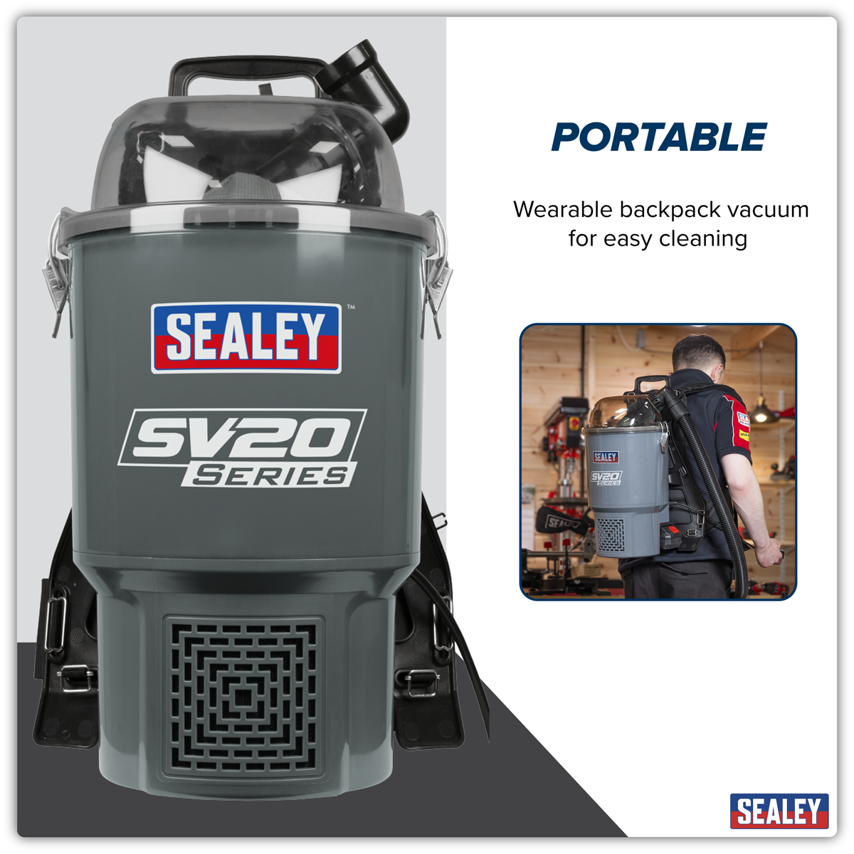 SV20 Series Backpack Vacuum Cleaner 40V - Body Only CP40VBV