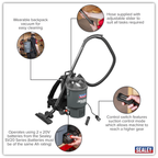SV20 Series Backpack Vacuum Cleaner 40V - Body Only CP40VBV