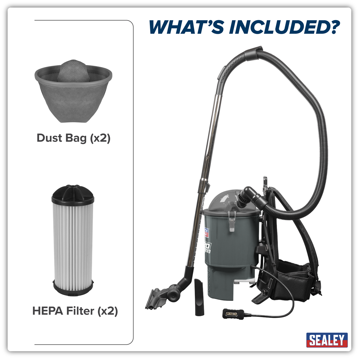 SV20 Series Backpack Vacuum Cleaner 40V - Body Only CP40VBV