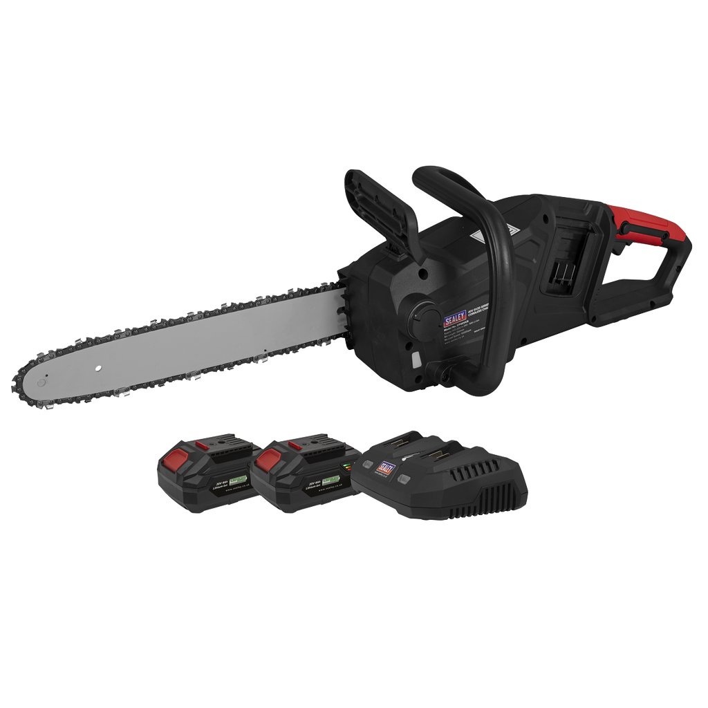 SV20 Series 35cm Cordless Chainsaw Kit 40V 4Ah - 2 Batteries CP40VCSKIT