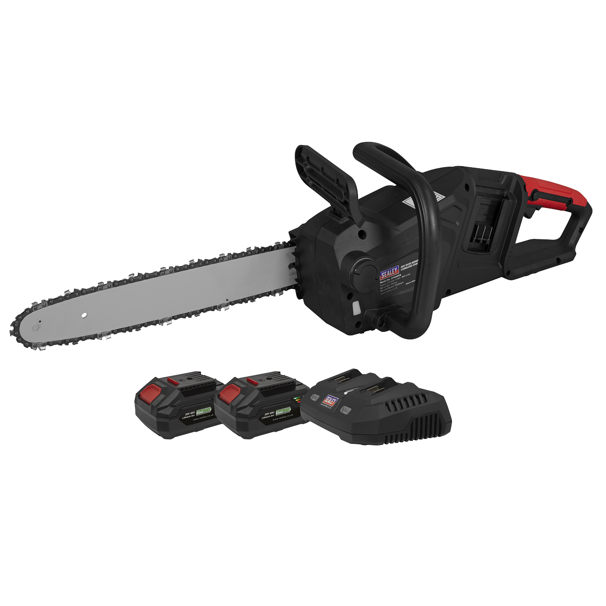 SV20 Series 35cm Cordless Chainsaw Kit 40V 4Ah - 2 Batteries CP40VCSKIT