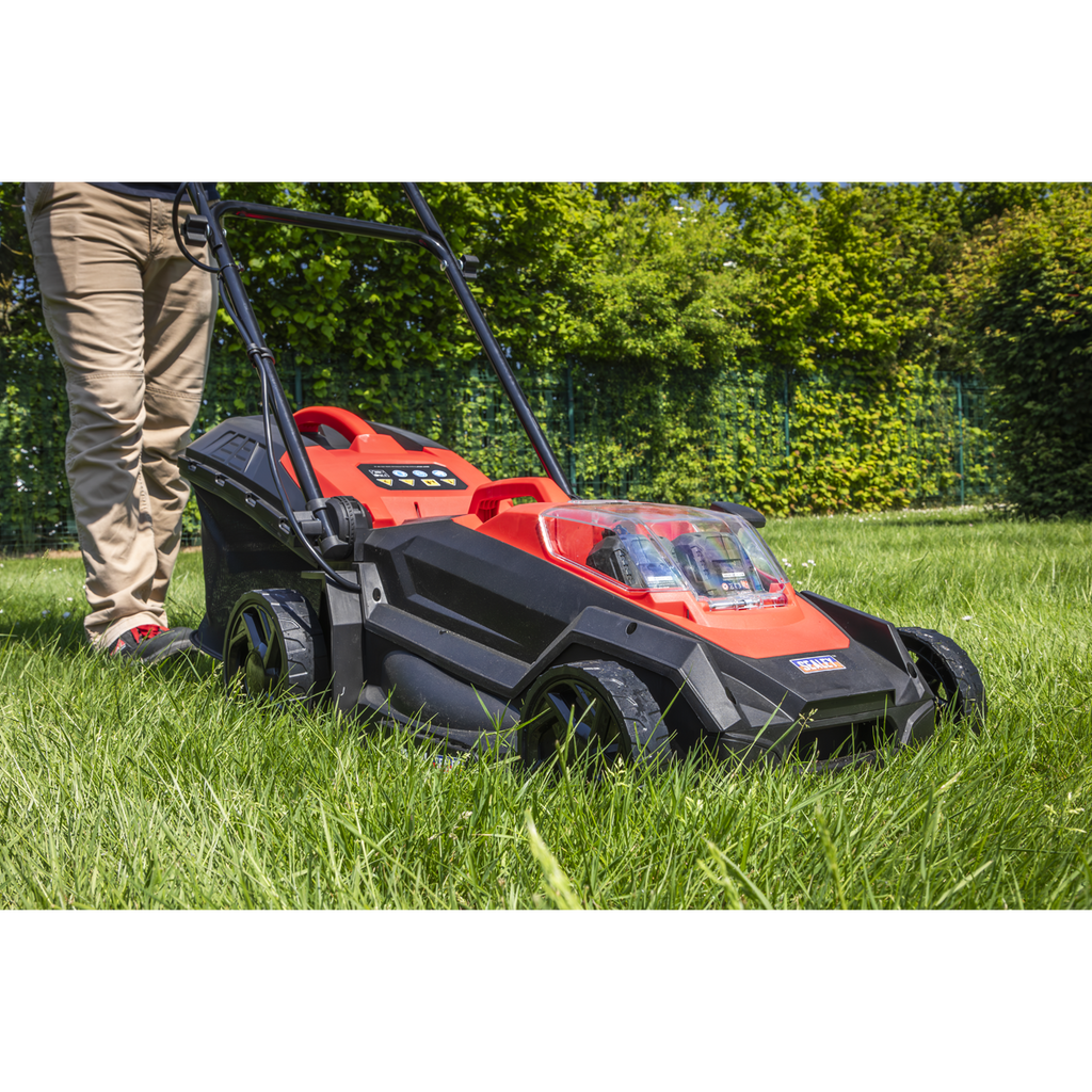 SV20 Series 40cm Cordless Lawn Mower Kit 40V 4Ah - 2 Batteries CP40VLMKIT