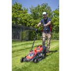 SV20 Series 40cm Cordless Lawn Mower Kit 40V 4Ah - 2 Batteries CP40VLMKIT