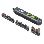 Cordless Screwdriver Set 4V 26pc CP4VSD