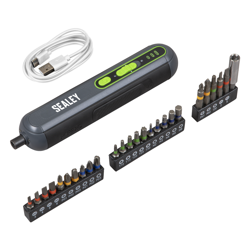 Cordless Screwdriver Set 4V 26pc CP4VSD